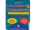 Munish Bhandari A Handbook On Law Ethics And Communication For CA IPCC 17th Edn. Dec 2016 Incorporating The Companies Act 2013 To The Extent Made Applicable By ICAI For May 2017 Exams